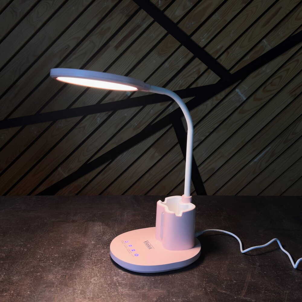 Світильник настільний LED JUNIOR 10W 3000-6500К рожевий Violux ( 530401​​​ )